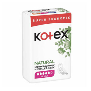 نوار بهداشتی کوتکس Kotex بلند گیاهی