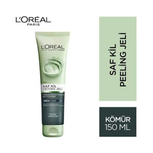 ژل شستشوی صورت لورآل Detoks Kil Saf LOREAL خاک رس و زغال سم زدا